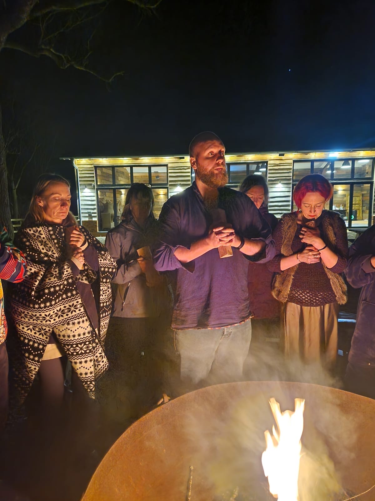 Sacred healing space interior