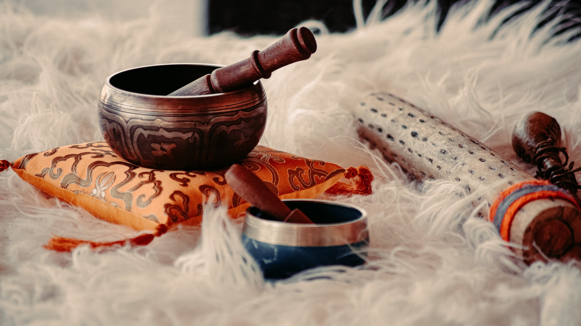 Shamanic tools used in healing ceremonies